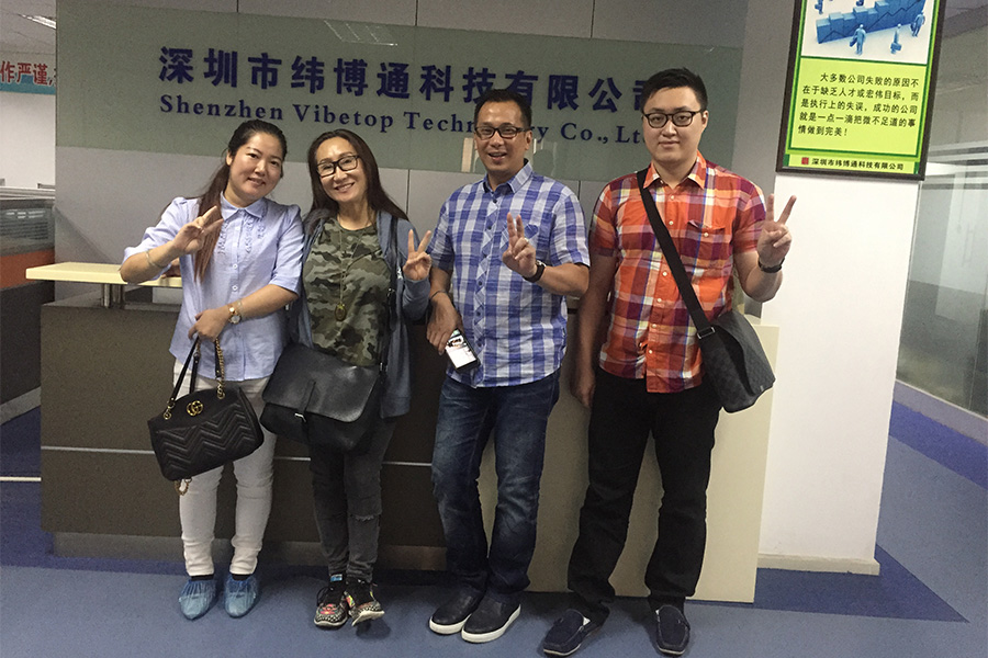 Asia Client come to visit our factory in 2018