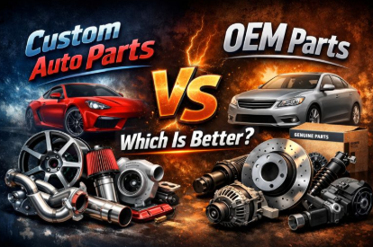 Custom Auto Parts Vs OEM Parts: Which Is Better?