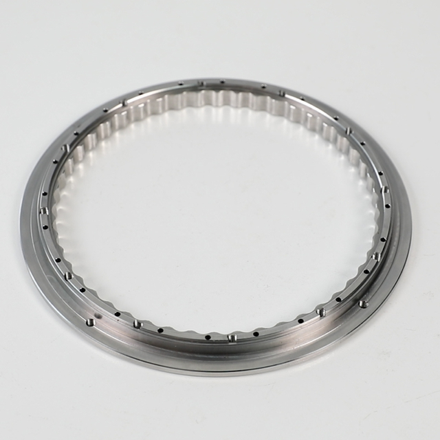 Stainless Steel 316L Precision CNC Turning Machined Annular Structural Component for Aerospace Equipment