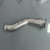 Precision TIG Welded Stainless Exhaust Tube Assembly, Multi‑Bend Exhaust Downpipe With Flexible Bellows