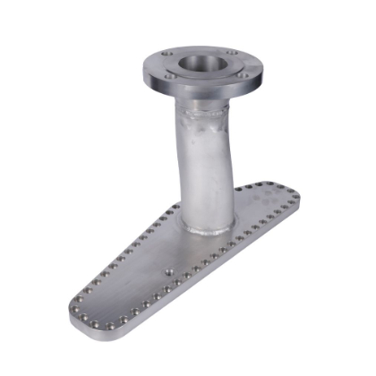 High Precision Factory of Custom Stainless Steel 304 Bent Pipe with Irregular Flange Assembly