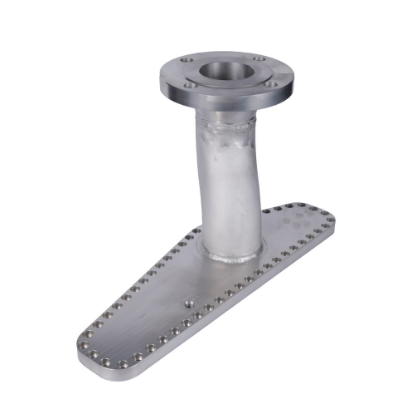 High Precision Factory of Custom Stainless Steel 304 Bent Pipe with Irregular Flange Assembly