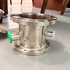 Precision CNC Machined & TIG Welded Custom Stainless Steel 304 Flanged Chamber with Side Ports