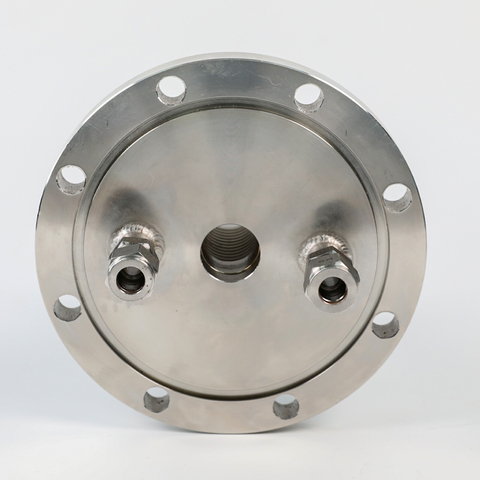 Custom CNC Machined Stainless Steel Bellows Flange for Semiconductor Industry