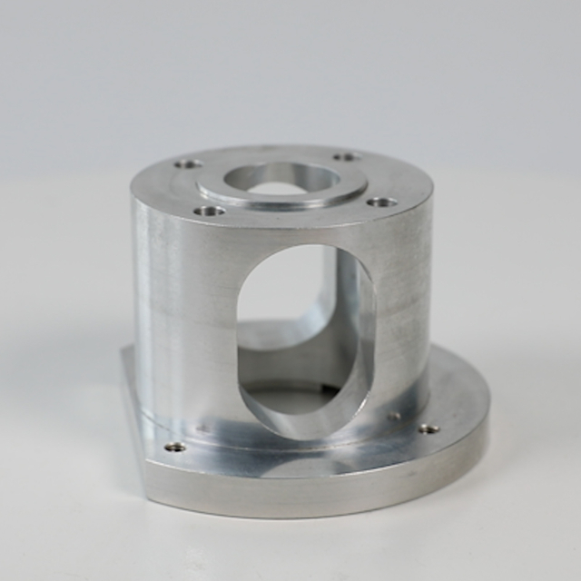 Custom Aluminum Alloy CNC Turning & Milling Machined Support Housing Component