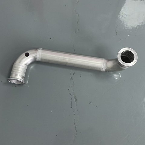 Precision TIG Welded Stainless Exhaust Tube Assembly, Multi‑Bend Exhaust Downpipe With Flexible Bellows