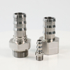 CNC Machined SS 304L Liquid Cooling Connectors for New Energy